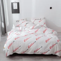 100%Cotton Printed Home Textiles Unique Bedding Sets Fashion King Queen Size 4 Pieces Bed Set Duvet Cover+Bed Sheet+Pillowcases
