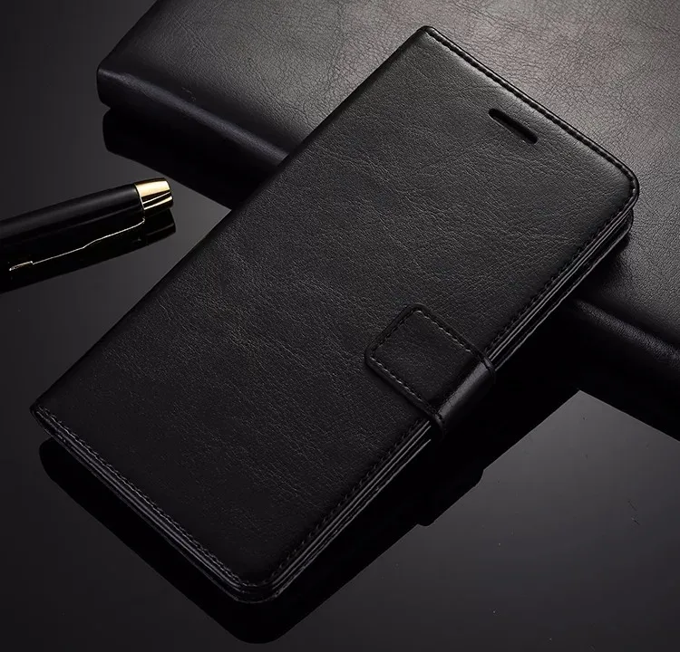 Ретро чехол из натуральной кожи на подставке с застежкой кошелек для Asus Zenfone 2 ZE551ML Capa Case для Asus Zenfone 3 ZE520KL/ZE552K 3 Max ZC520T