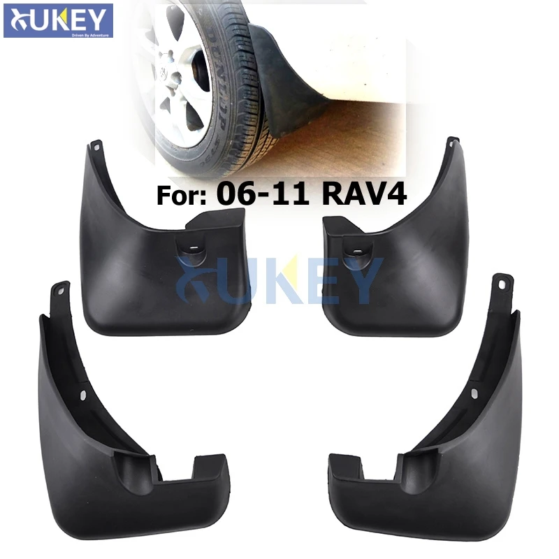 Брызговики без вспышек для Toyota RAV4 2006 2012 2007 2008|splash guard|mud flaps splash guardsmud guards |