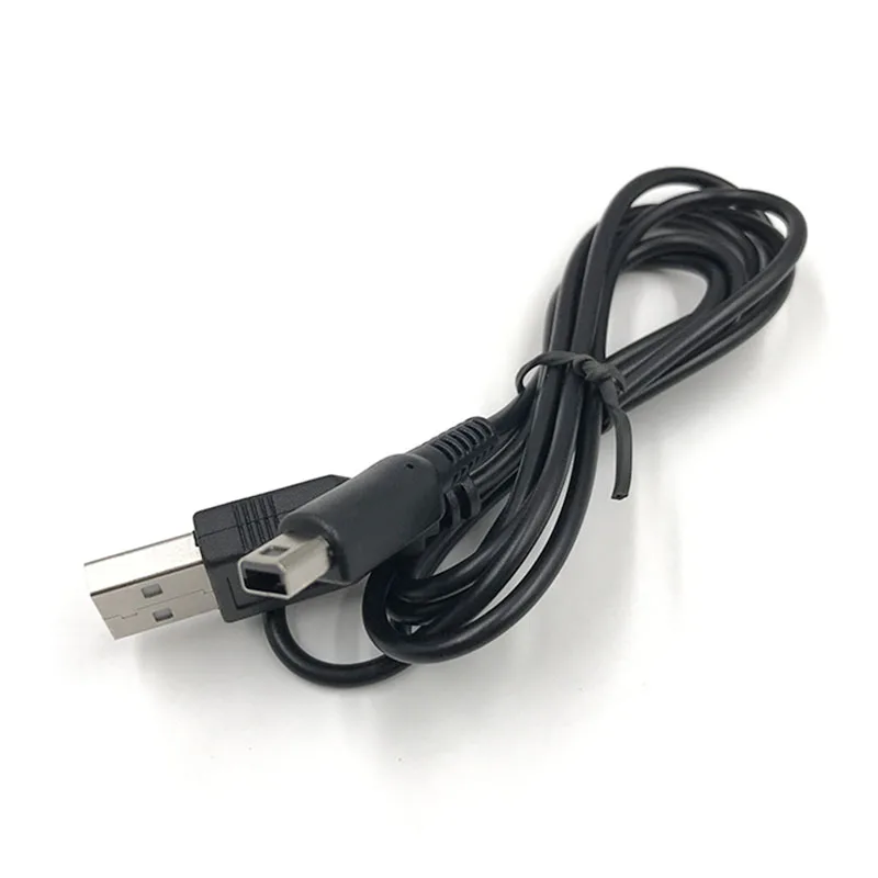 10 шт. 1,5 м 24 к драгоценные металлы зарядный кабель шнур Micro USB 2,0 кабель для передачи данных для nintendo NDSI/NDSIXL/2DS/3DS/NEW 3DS/LL - Цвет: 1.2M Black