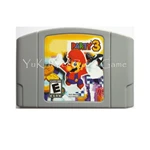 N27-Mario Party 3 Legacy тьмы 64 бит Видео игровой картридж карта США NTSC Английская литература версия - Цвет: N27-Mario Party 3