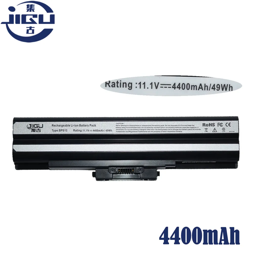 JIGU без CD VGP BPS13 Аккумулятор для ноутбука Sony ForVAIO VGN CS190JTP CS190JTQ CS190JTR/P CS21S CS220DQ|laptop battery