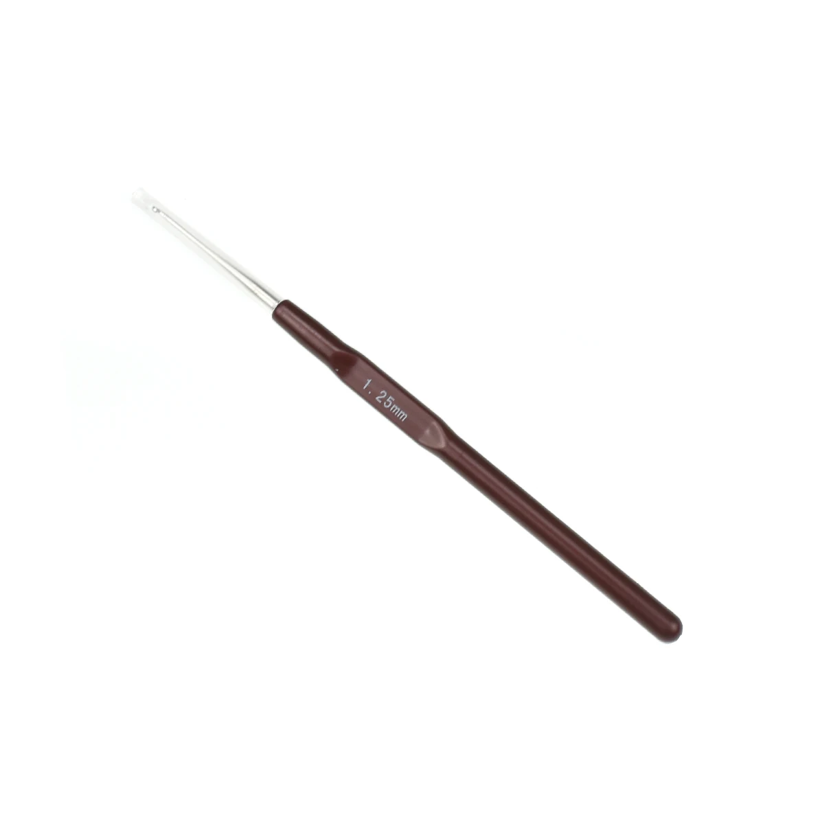 1.25mm 1 шт. крючки для вязания крючком 0,5 мм-2,5 мм кружева небольшого размера вплетать в пряжу спицы инструменты для изготовления подарка «сделай сам» 16 размер s для кукол шарф вязание - Цвет: 1.25mm