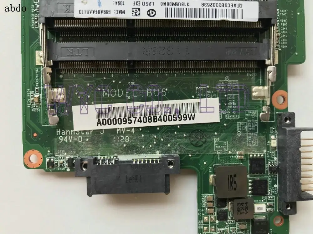Материнская плата для ноутбука Toshiba satellite L730 L735 A000095740 DA0BU5MB8E0|Материнские платы