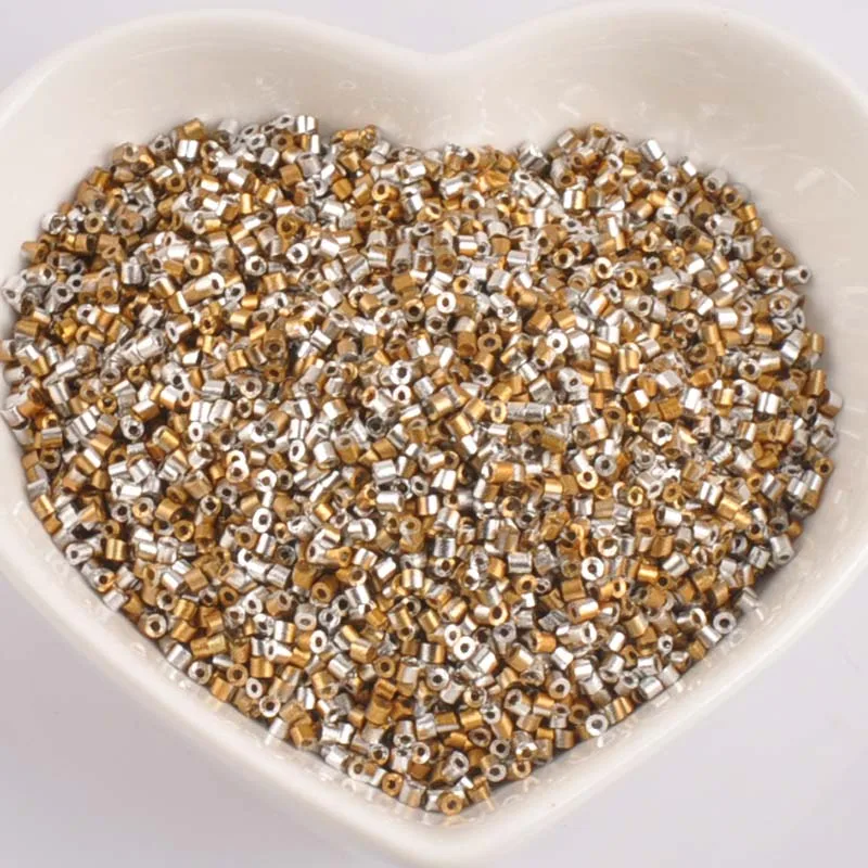 12 colors 1.5-2mm 12g About 1250 PCS circular tube Czech Glass Seed Spacer beads For jewelry making DIY BL014 | Украшения и