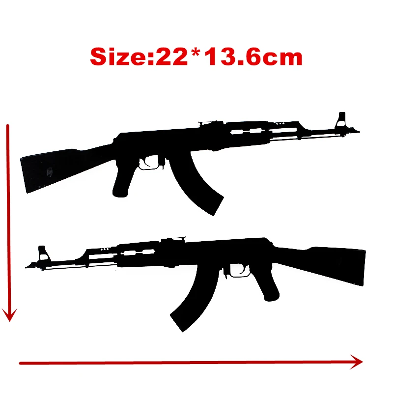 EY 013 AK 47 винтовка Виниловая пленка для оклеивания автомобилей Наклейка jdm