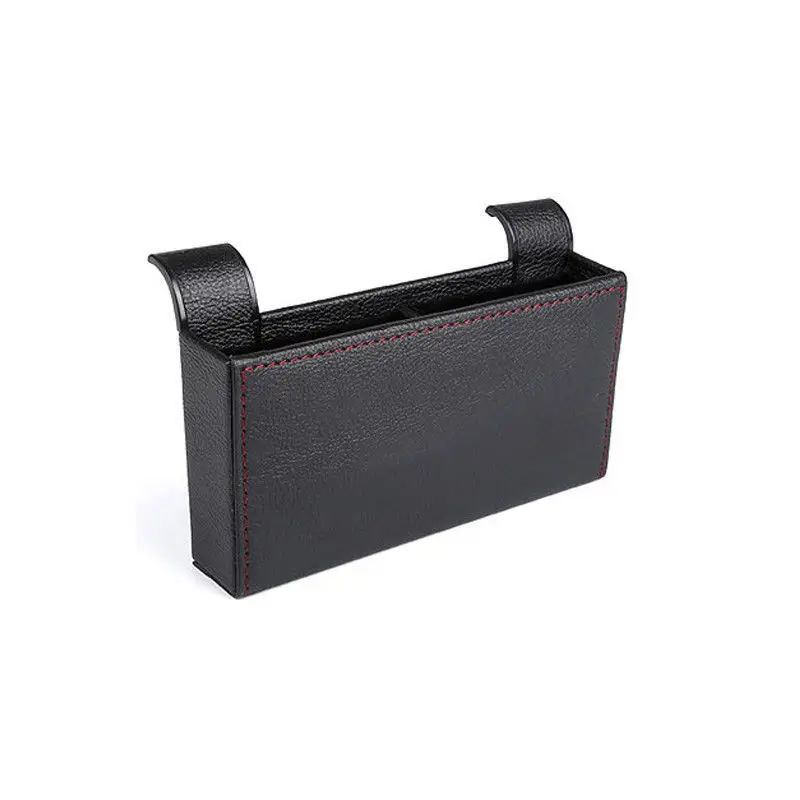 

BBQ@FUKA 1 pc Car Interior Gear Side Storage Box Container Leather Fit for Porsche Macan 2014-2017 Car Accessories Styling