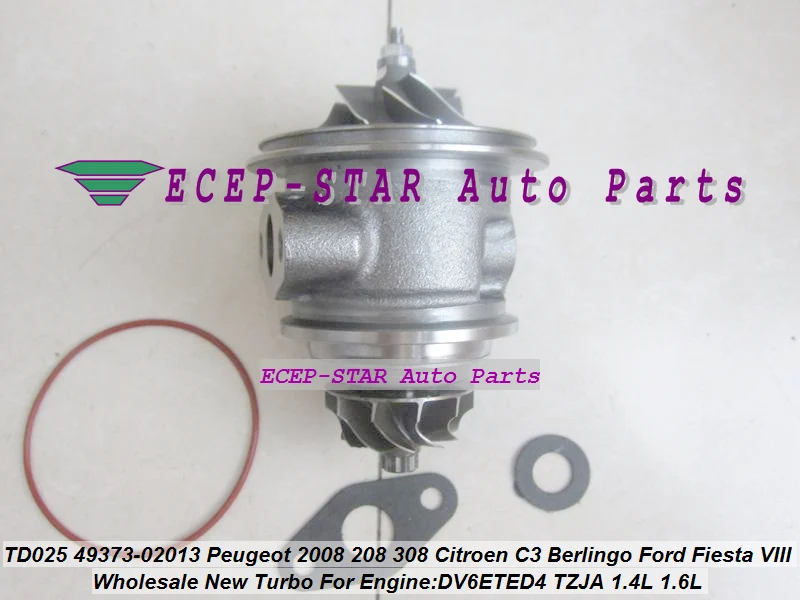Турбокартридж CHRA 49373 02013 02003 02002 0375Q9 для Citroen C3 Berlingo 2 Peugeot 2008 208 308 DV6ETED4 л HDI|turbo