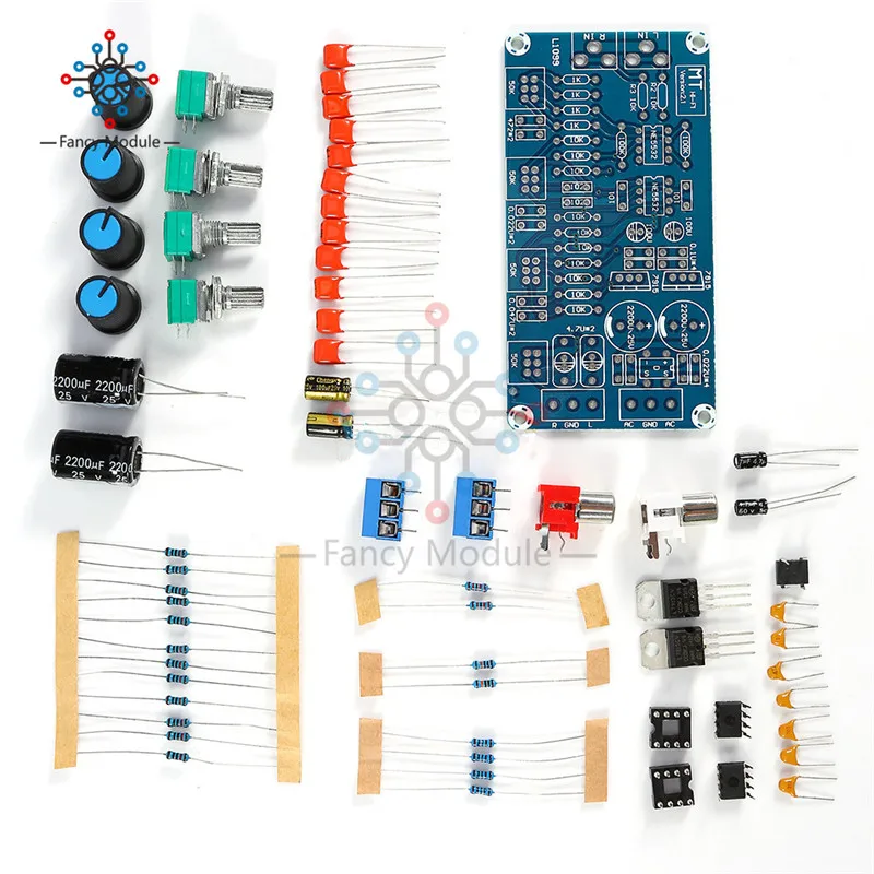 NE5532 OP AMP HIFI усилитель громкости Tone EQ Плата усилителя управления DIY наборы|kit diy|kit