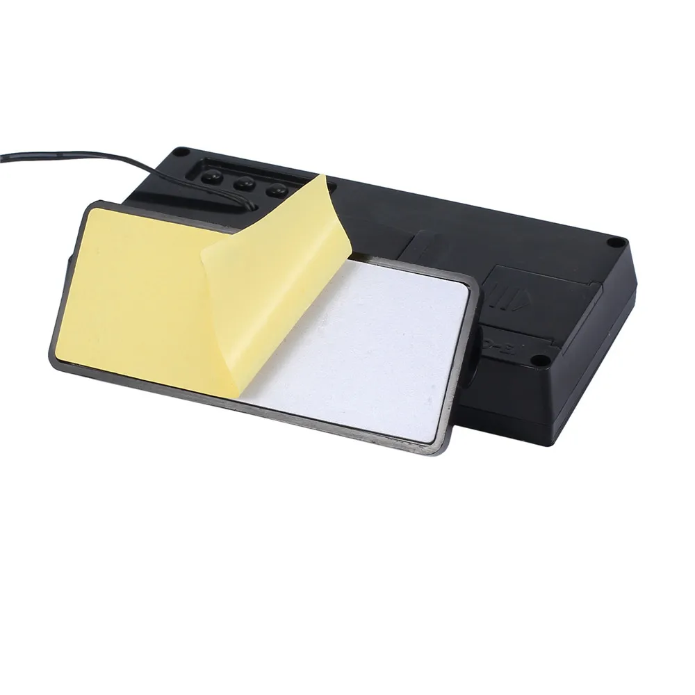 Proster LCD дисплей автомобильные часы термометр гигрометр Цифровой автомобильный