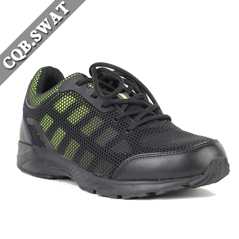 

CQB.SWAT Mesh Summerstylelace-up Black Military Tactical Boots Mens Combat Solid Boot Ankle Strap Fashion Boot size 39-45 Tiger