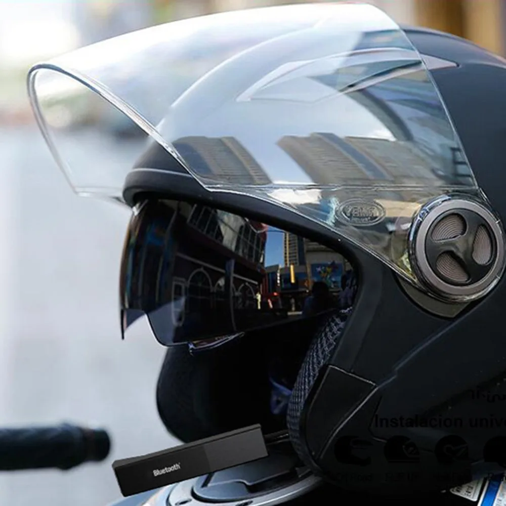 Мотоциклетный шлем 4 1 Bluetooth гарнитура Движение стерео долгое время ожидания