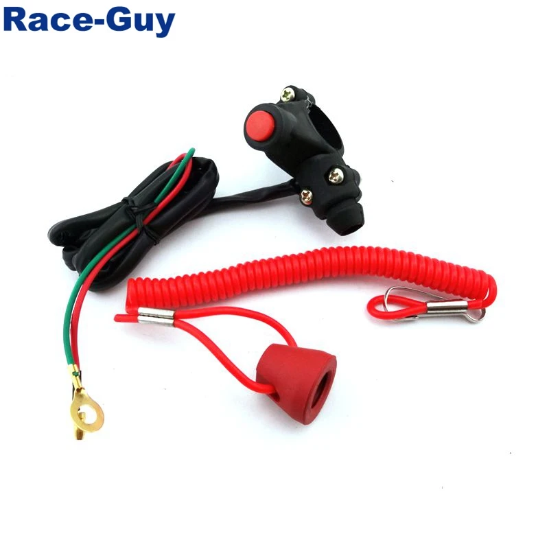 Kill Stop Tether открытый переключатель безопасности кнопка для 2 тактного карманного