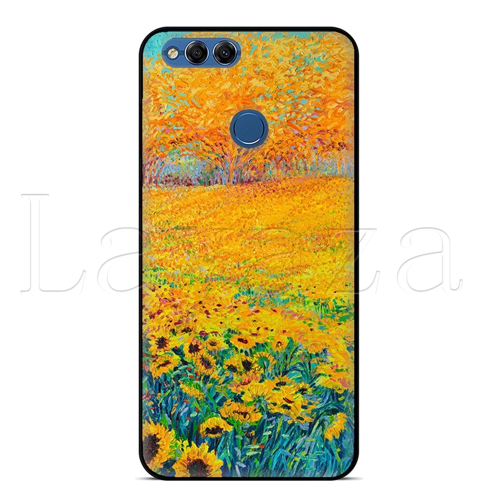 3 Тонкий чехол Lavaza Ван Гог Звездная ночь для huawei P8 P9 P10 P20 P30 Y6 Y7 Y9 Lite Pro P Smart Nova 2i 3i Mini - Цвет: 3