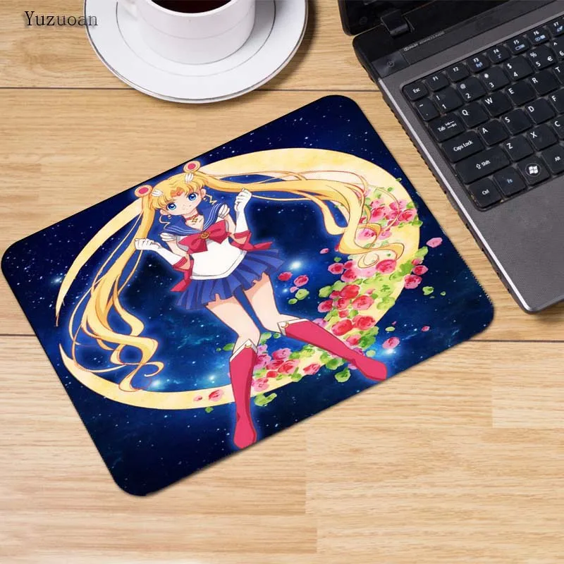 Yuzuoan Sailor Moon Аниме Коврик для мыши ноутбука оптовая продажа игровой коврик геймер