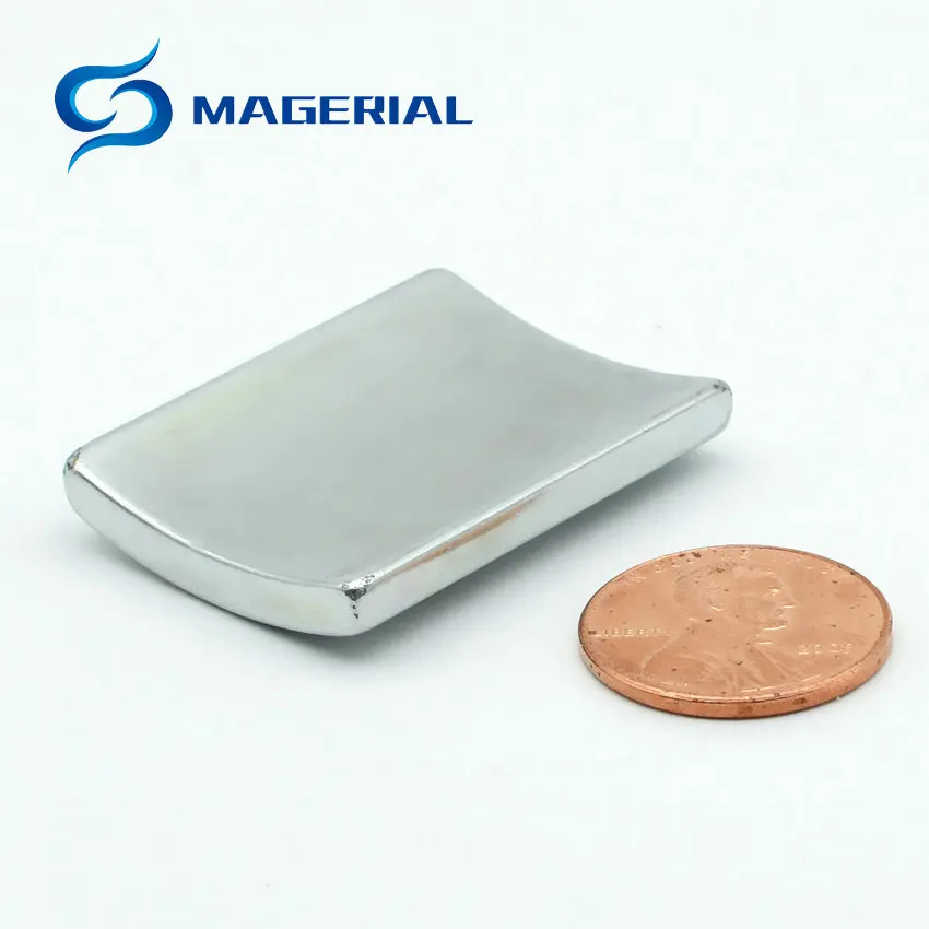 NdFeB дуговой сегмент OR39.5xIR35.5xL35xW26 мм сервомотор с высоким крутящим моментом магнит
