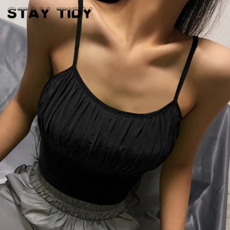 Оставайтесь аккуратными пикантные тонкие бретельки с круглым вырезом сетчатый