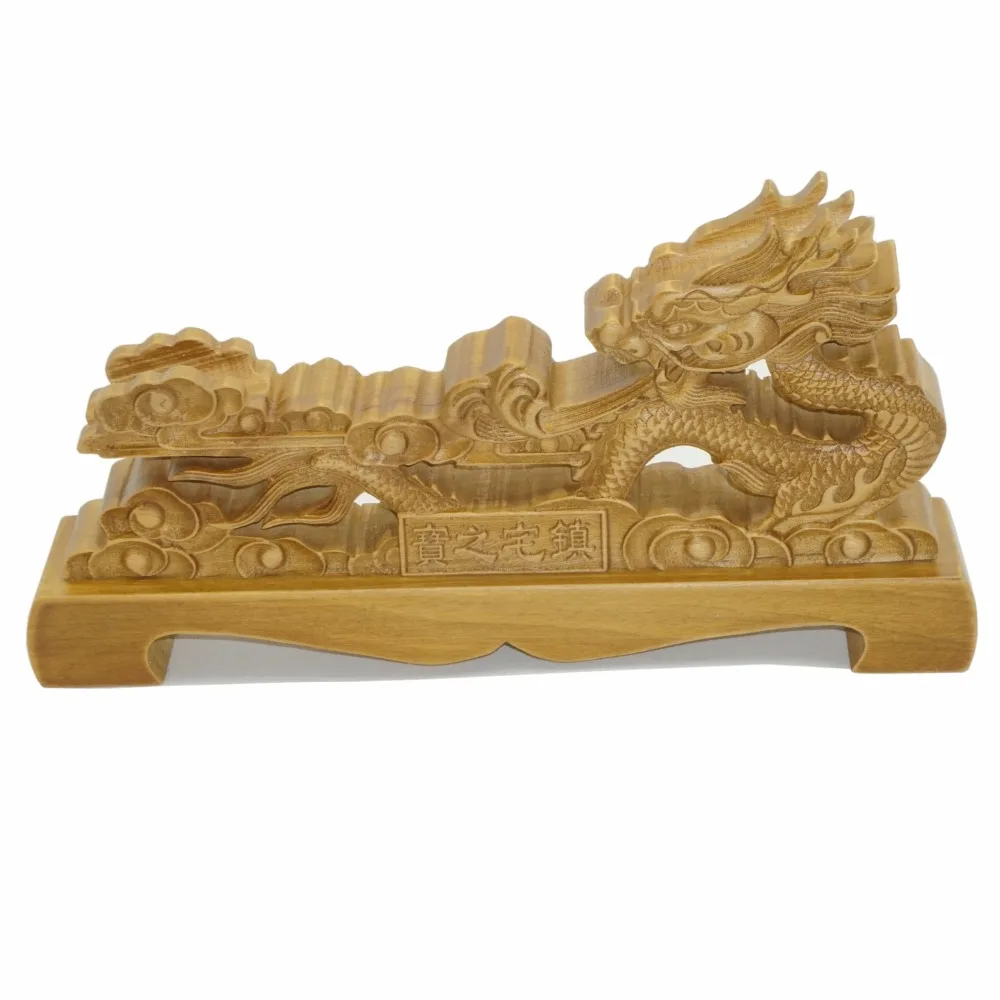 

Solid Wood Katana Stand Sword Holder Samurai Wakizashi Tanto Display Chinese Dragon Shape for Home Decoration