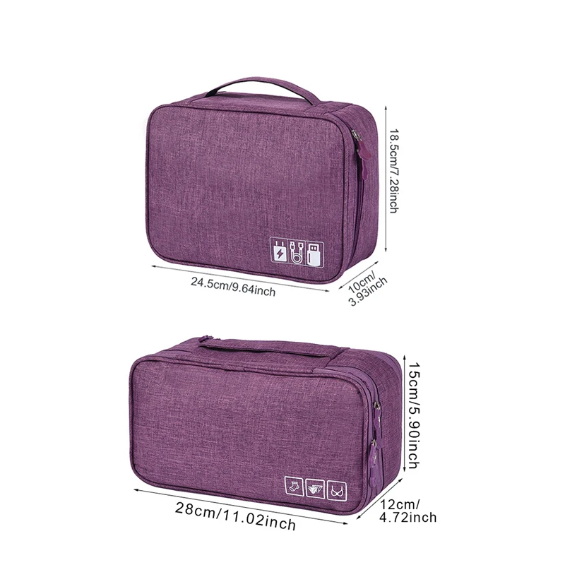 Дорожные сумки для хранения 2 шт./компл. органайзеры цифровые кабели провода