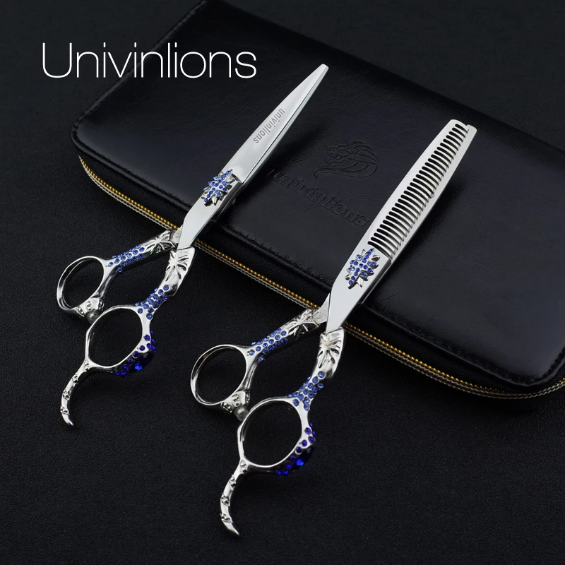 Univinlions 6 &quot2019 новые японские ножницы для волос Парикмахерские филировочные