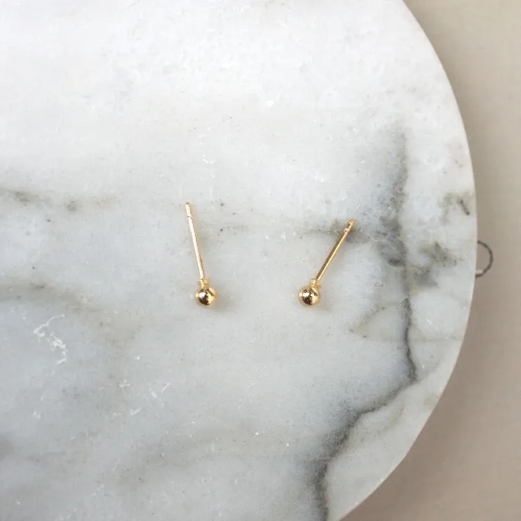 Серьги-гвоздики женские из сплава ювелирные украшения для ушей золотого и