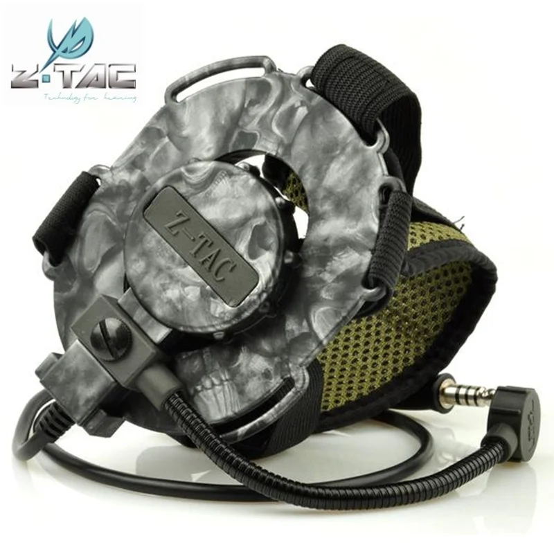PRB Z Тактический Bowman Evo III гарнитура Softair военные наушники Ztac Airsoft гарнитуры Z029 - Color: PRB