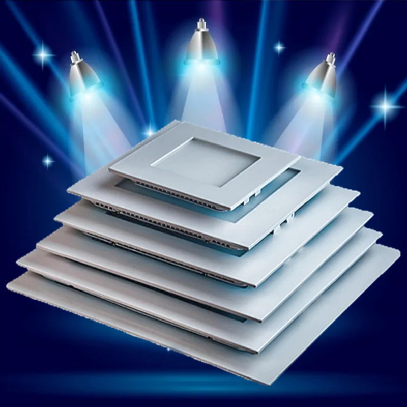 20 шт./лот 24 Вт светодиодный панельный светильник потолочный круглая/квадратная