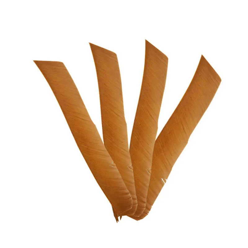 color 6 30pcs Turkey Arrow Feathers Full Length Irregular Feather Archery DIY Handmade Natural Fletching Left Wing Shooting Accessories - Цвет: color 6