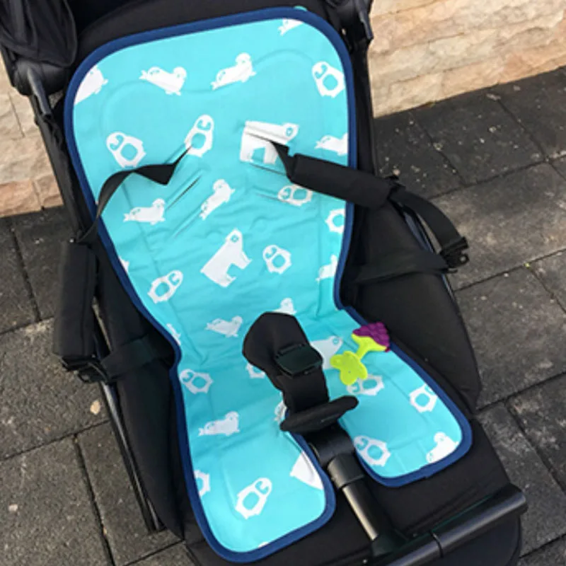 Summer Baby Ice Silk Pad Stroller Seat Cushion Gel Thickened Car Accessories Chi | Мать и ребенок