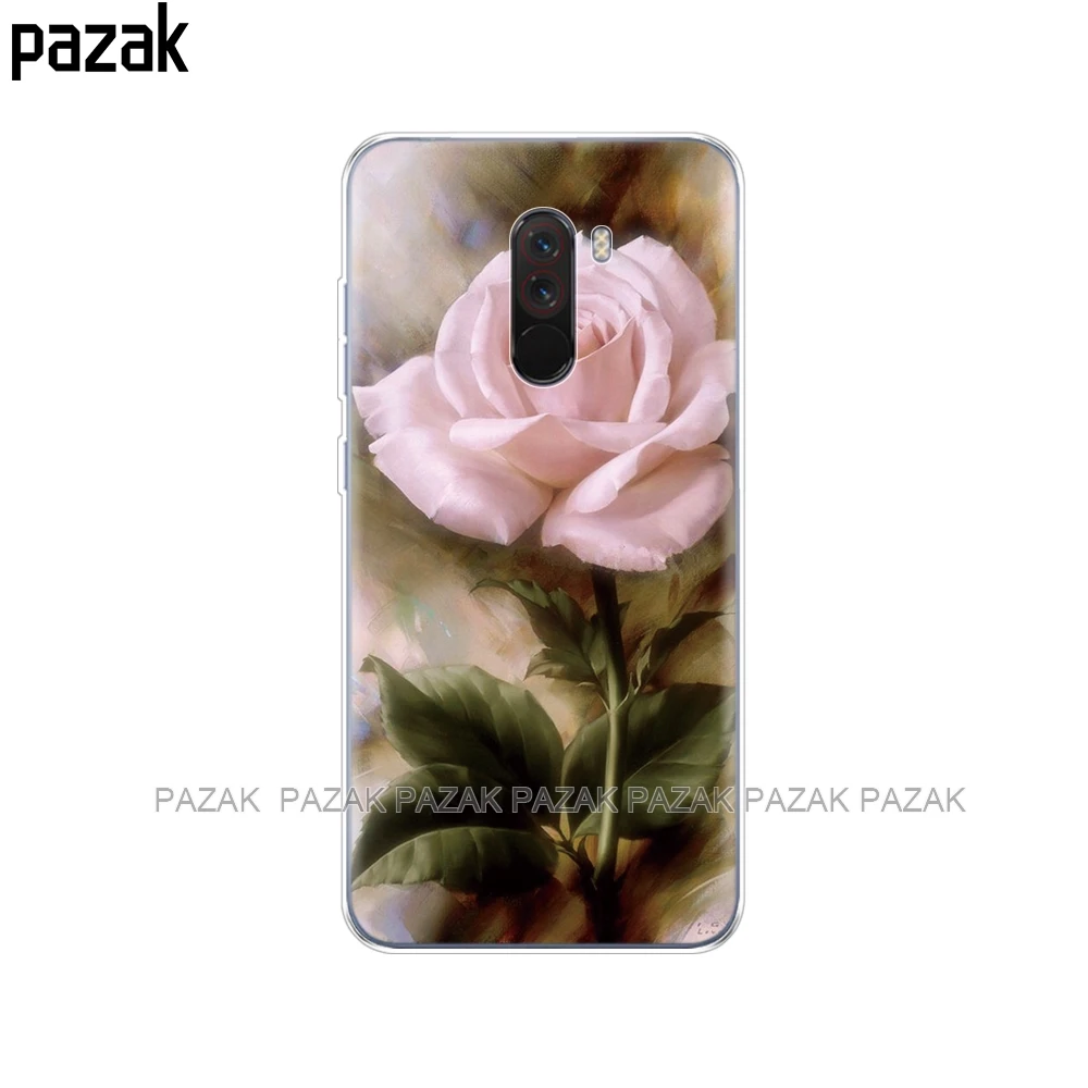 34360 Мягкий чехол pnleone для Xiaomi Pocophone F1, чехол Xiaomi Poco F1, силиконовый мягкий ТПУ чехол для телефона Xiaomi Pocophone F1 Global F, милый - Цвет: 34360