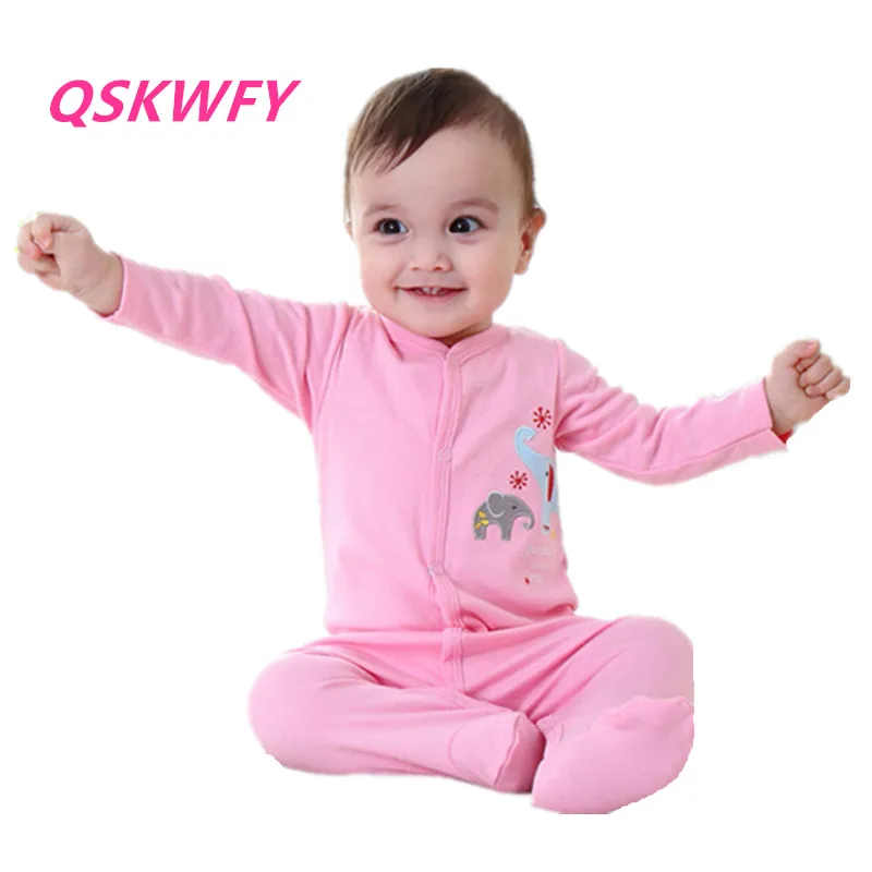 Лидер продаж Новинка мягкая детская одежда пижамы Комбинезон для маленьких