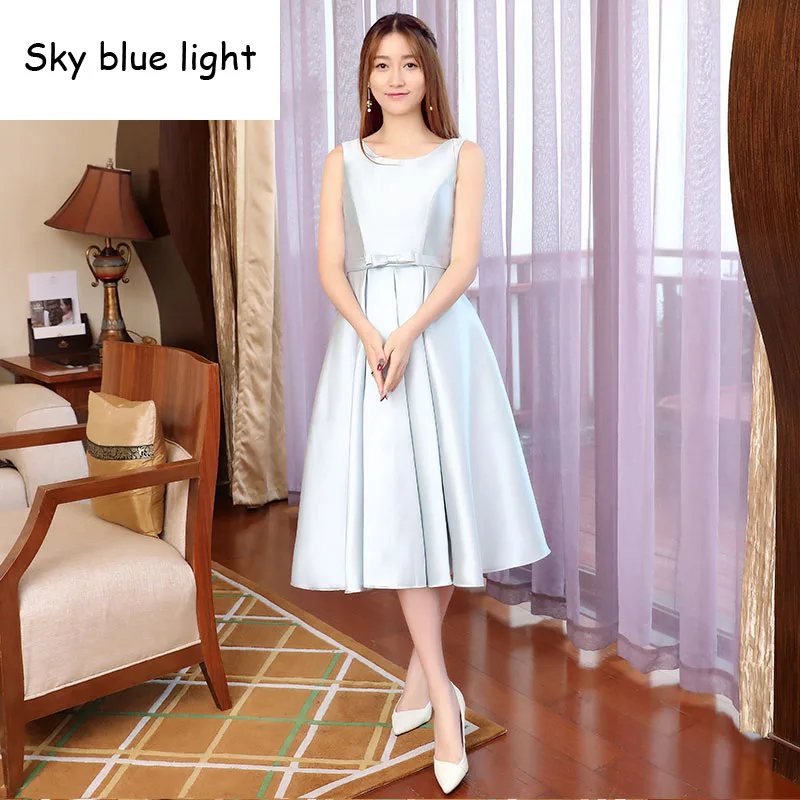 AIJINGYU sexy bridesmaid dress wedding guest formal dresses - Цвет: picture color