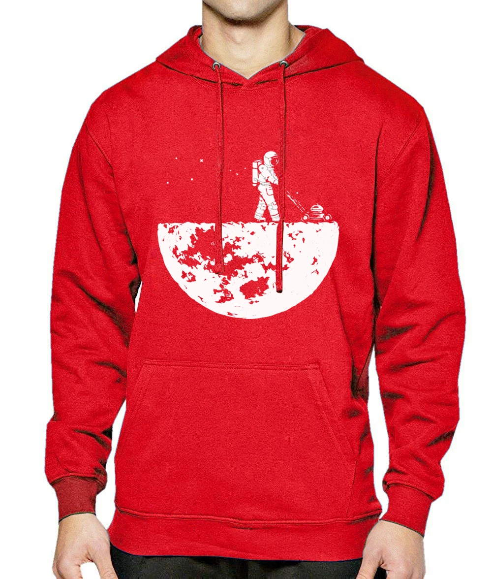 

Men's Sportswear Hoody 2018 Winter Fleece Sweatshirt Tracksuit Casual Print Fashion Develop The Moon Sportsman Wear Quality Hot