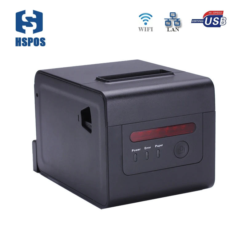 Термальный принтер для биллинга 3 дюйма Wi Fi usb lan pos поддержка настенного