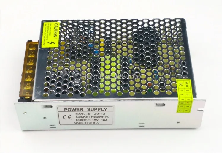 120 Вт Трансформаторы освещения AC220V/110В авто. Преобразование в 12VDC Светодиодный
