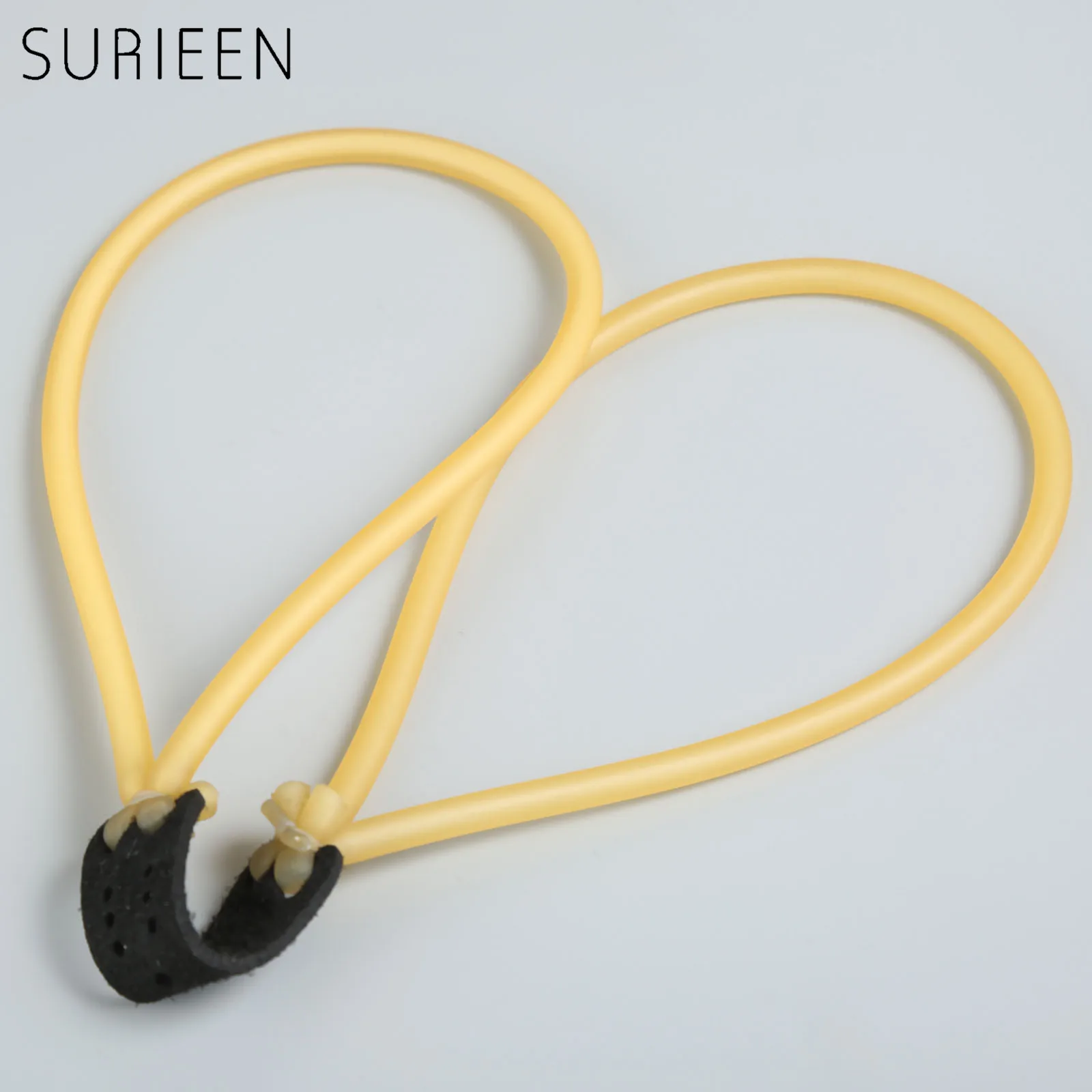 SURIEEN 4 полосы круглый резинкой мощная Elastica банджи резинок Замена для Рогатка
