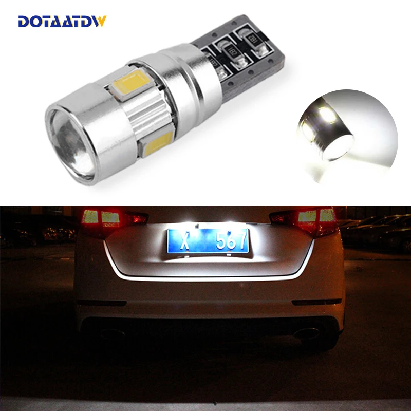 DOTAATDW 1x сверхъярсветильник рь для номерного знака T10 5630SMD без ошибок Opel Adam Corsa C Combo D