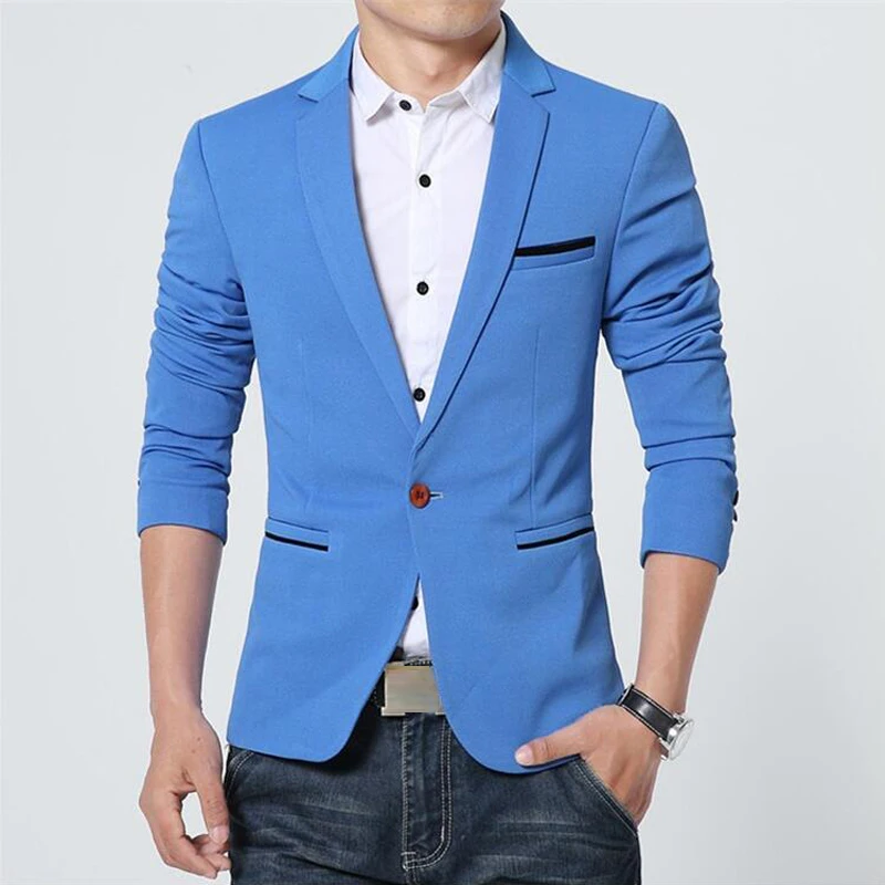 Мужская куртка Новые Модные slim fit осенне весенние куртки jaqueta masculina на каждый день