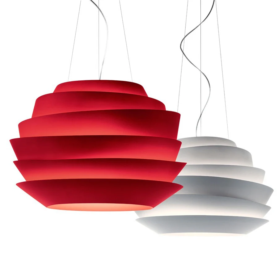 Современные Foscarini Le Soleil волны подвеска Открытый Подвесные Светильники 40/60 см