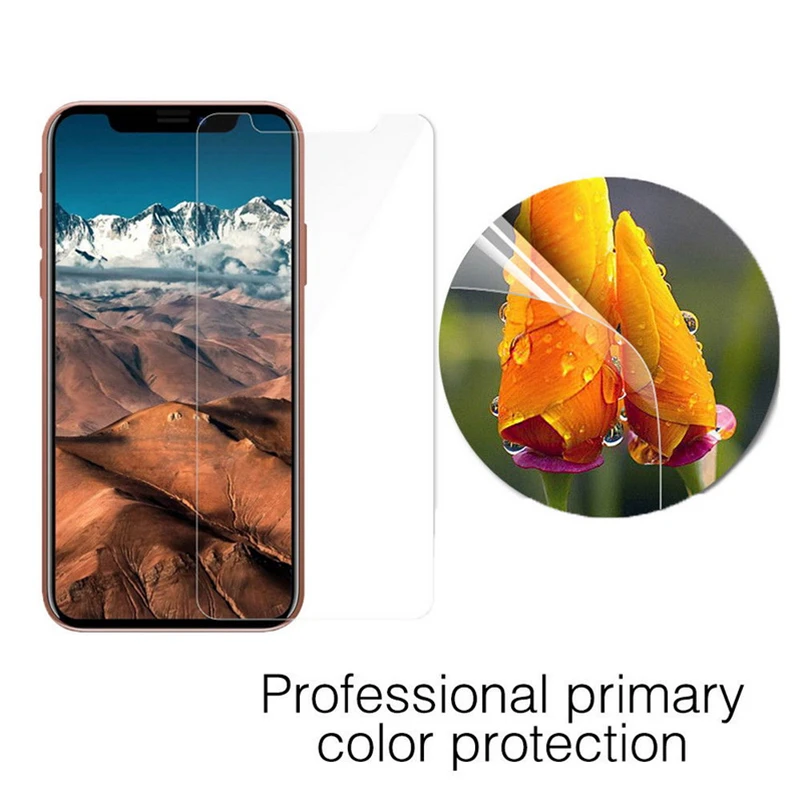 Взрывозащищенная защитная пленка для экрана стеклянный чехол iPhone XS Plus 2018 из