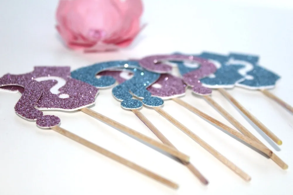 Пола реб. Топпер для кексов мальчиков девочек детский душ вечеринка по половому