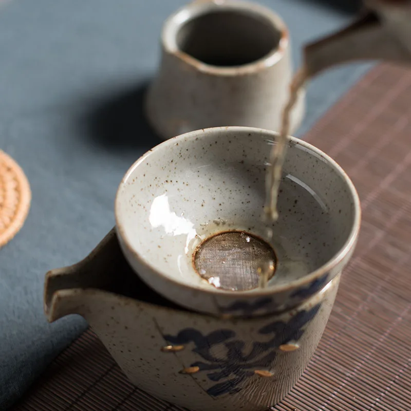 Керамический фильтр для чая с винтажным узором в японском стиле | Дом и сад