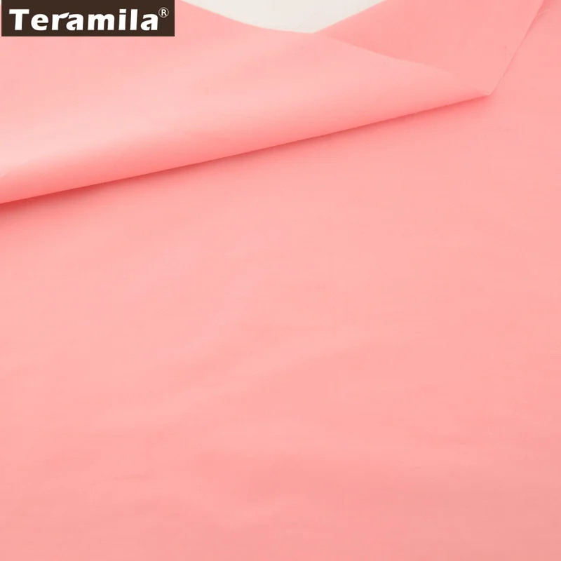 

Cotton Fabric Fat Quarter Noble Solid Weak Pink Color 100% Cotton Good Quality Home Textile Material Bed Sheet Patchwork twill
