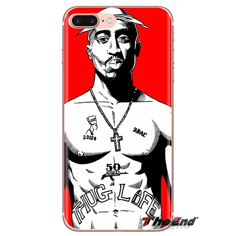 2pac Тупак и Biggie мягкие прозрачные чехлы Чехлы для Huawei Mate Honor 4C 5C 5X 6X 7 7A 7C 8 9 10 8C 8X 20 Lite