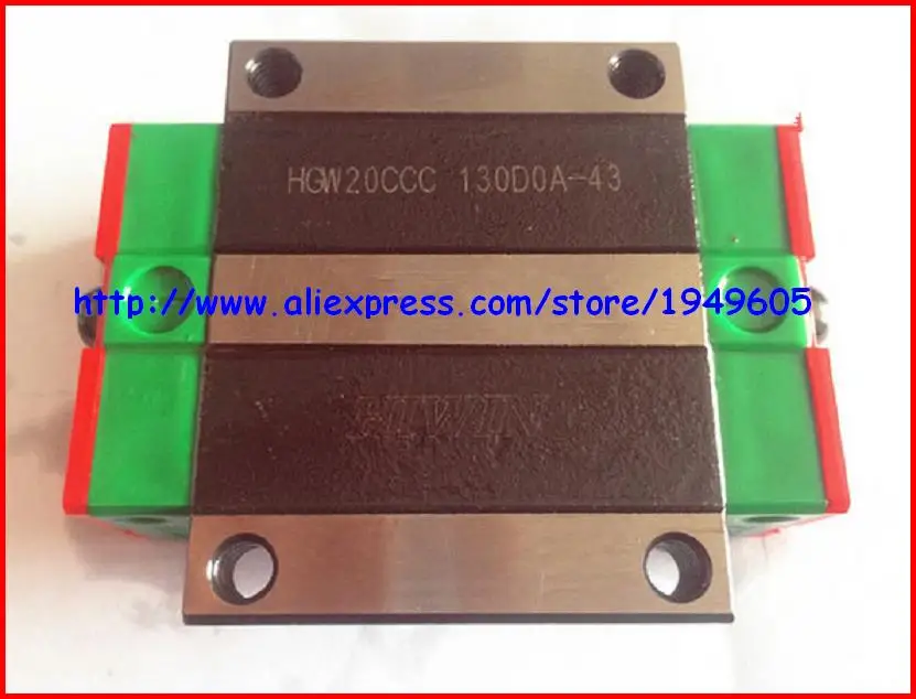10 шт. Hiwin линейный направляющий блок HGW20CC линейная направляющая|hiwin linear guide|linear
