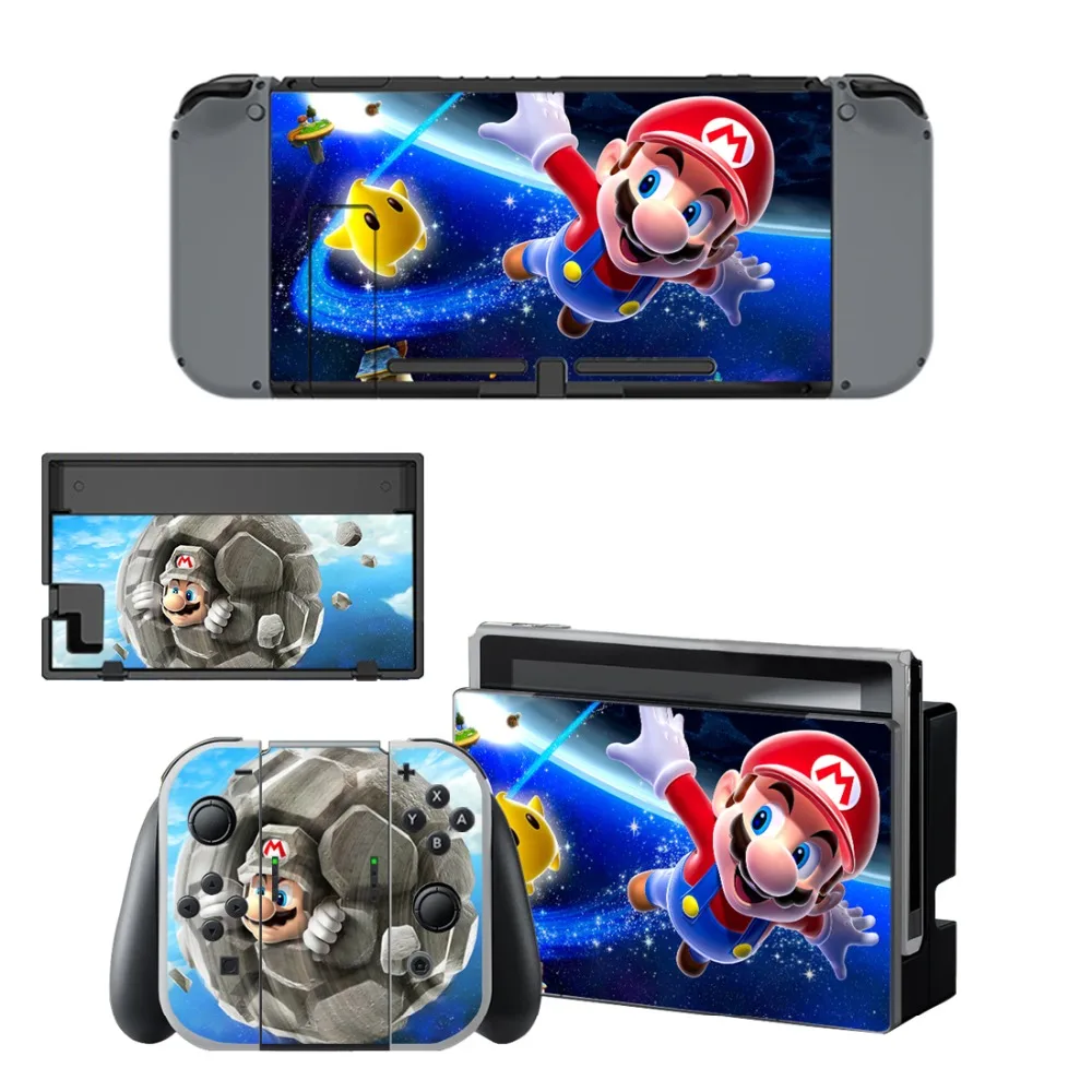 Super Mario nintendo switch, кожный переключатель, Виниловая наклейка для nintendo Switch, консоль NS, контроллер Joy-con