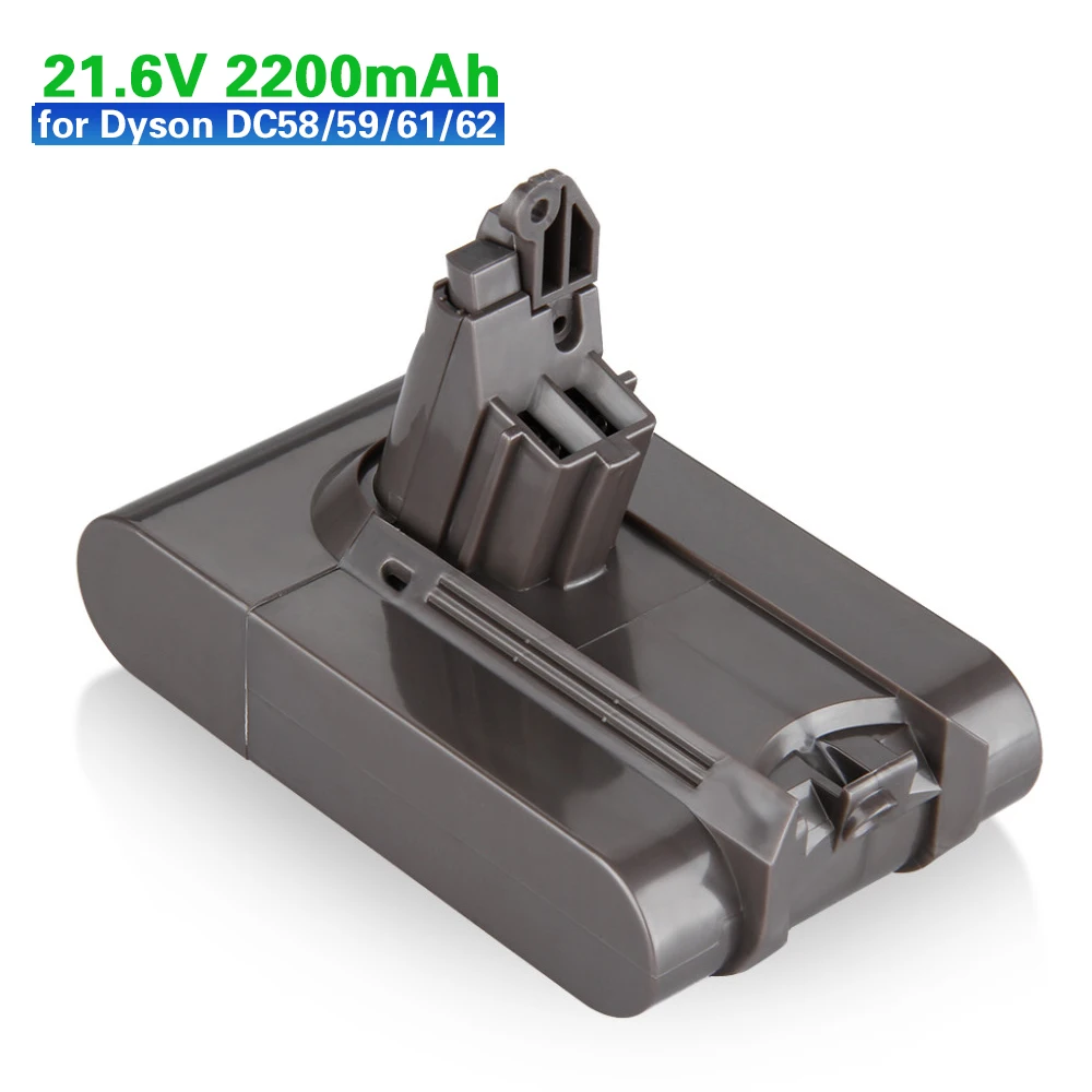 21 6 V 2200 мА/ч литий-ионный аккумулятор Батарея Замена для Dyson V6 DC61 DC62 DC58 DC59 DC72 DC74 SV09