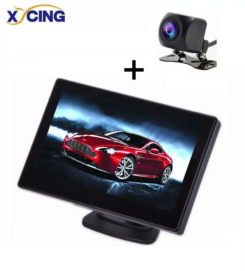 XYCING IP68 водонепроницаемый рыбий глаз ночного видения HD парковочная камера + 5