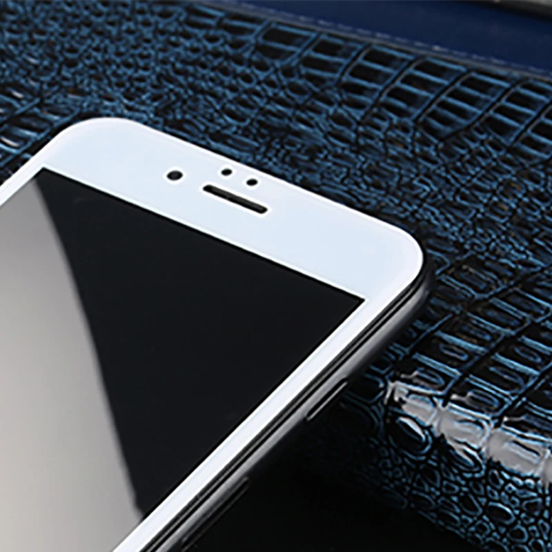 Новый 3D изогнутый край 4D полное покрытие закаленное стекло для iPhone 7 6 S 6S Plus premium
