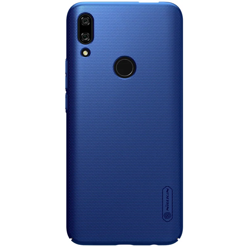 Синий Huawei P Smart Z чехол Nillkin Супер Матовый Щит Жесткий Матовый ультратонкий чехол для huawei P Smart Z Nilkin чехол для телефона - Цвет: Синий
